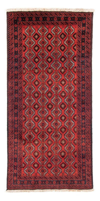 Runner Belutsch Rug - 185 x 97 cm - red