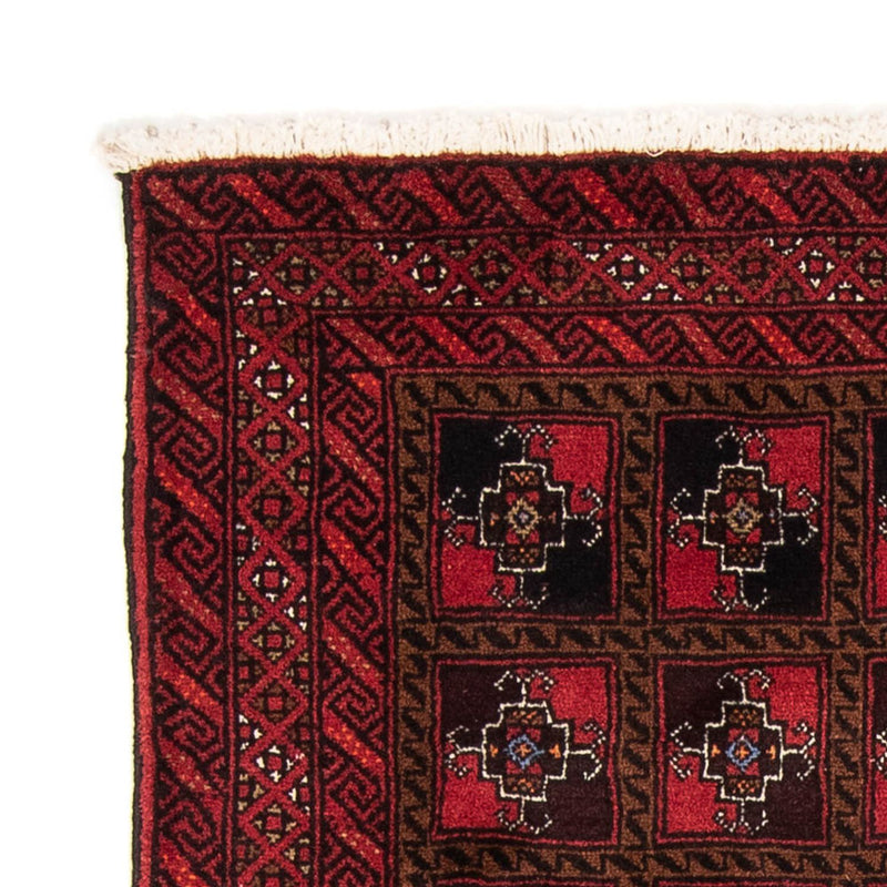 Runner Belutsch Rug - 197 x 104 cm - red