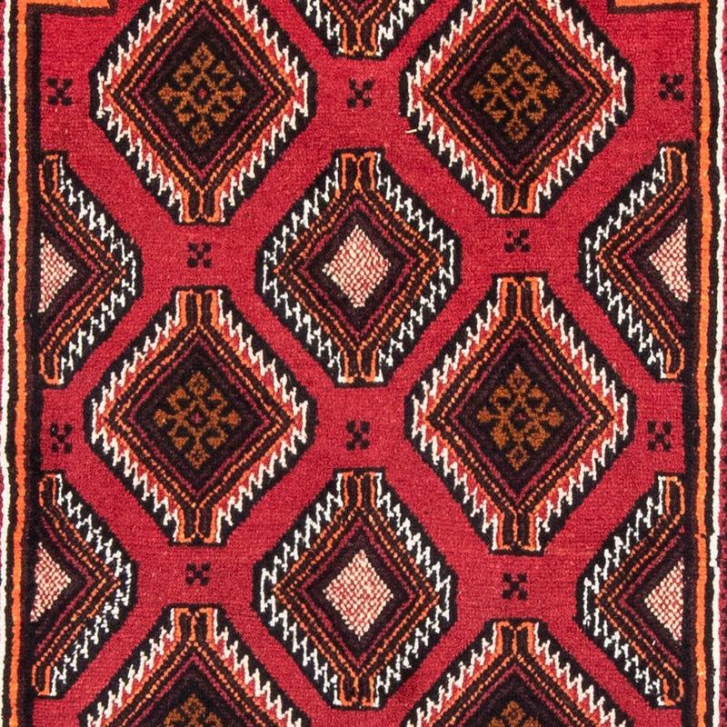 Runner Belutsch Rug - 194 x 104 cm - red