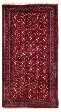 Runner Belutsch Rug - 194 x 101 cm - dark red