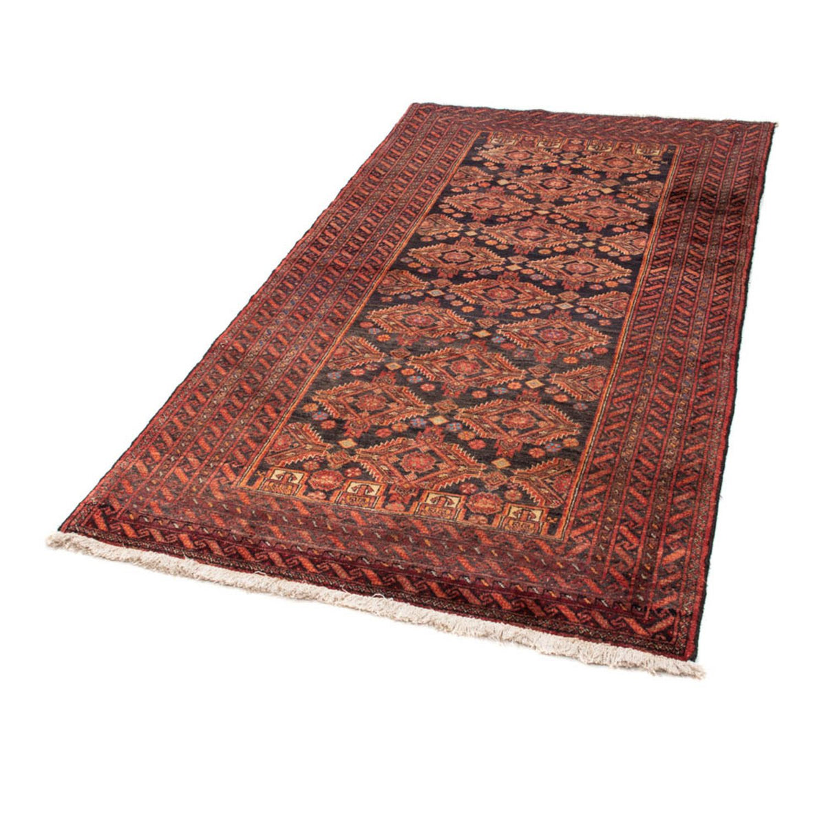 Runner Belutsch Rug - 189 x 102 cm - rust