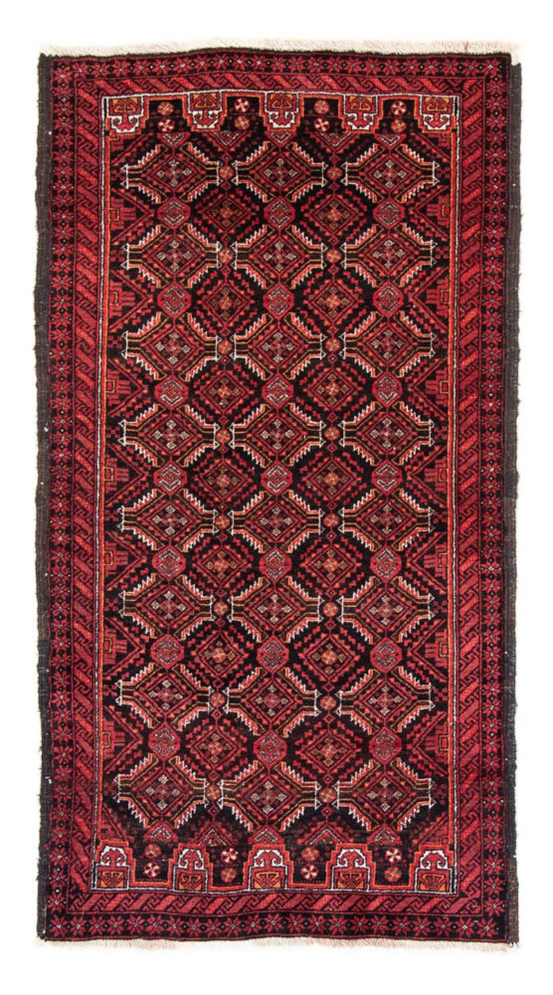 Runner Belutsch Rug - 180 x 93 cm - red