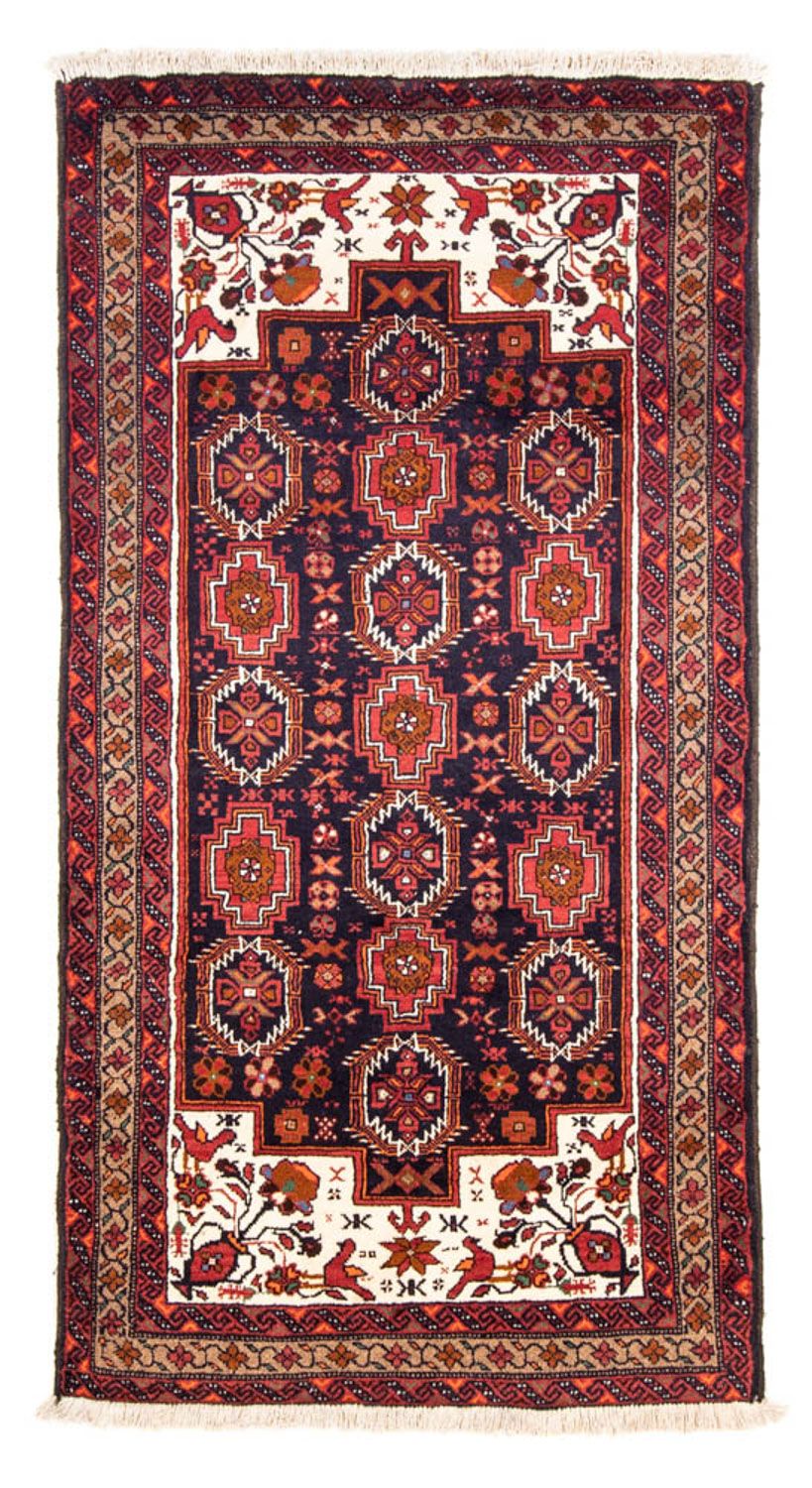 Runner Belutsch Rug - 181 x 101 cm - dark blue
