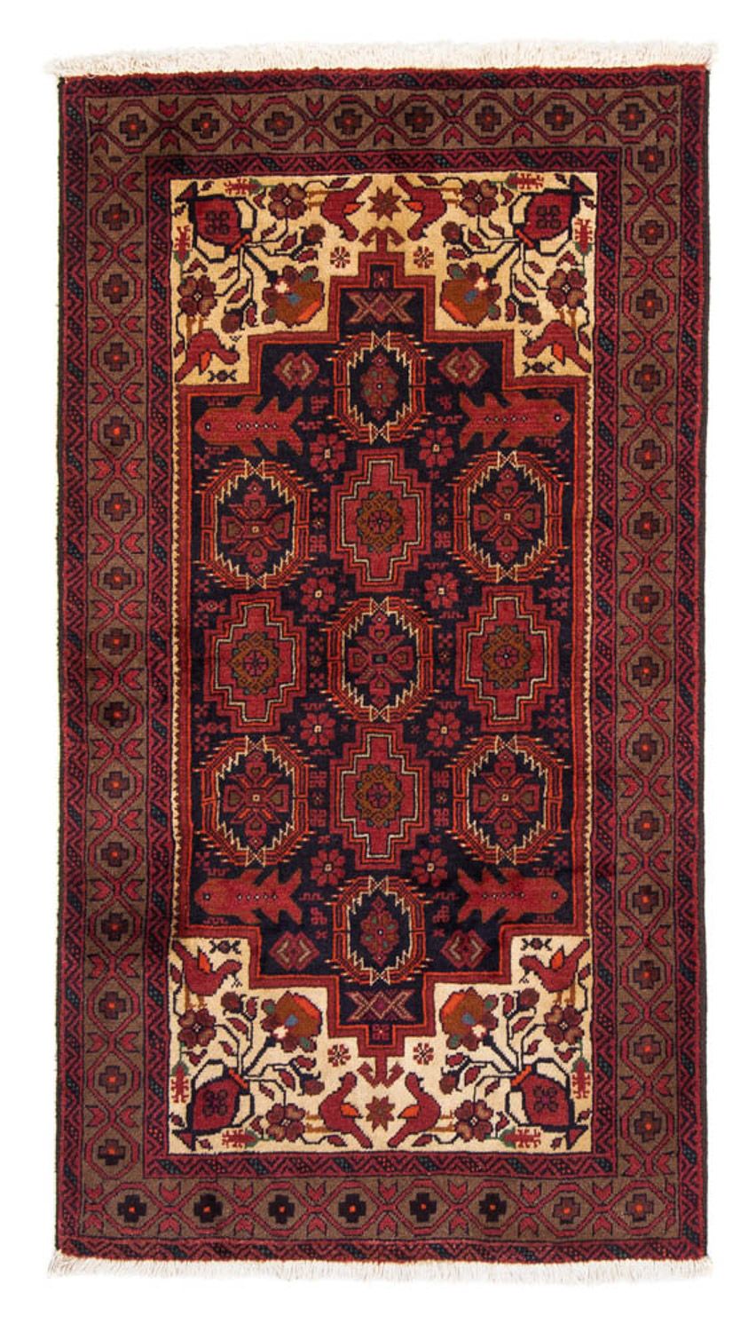 Runner Belutsch Rug - 182 x 103 cm - red