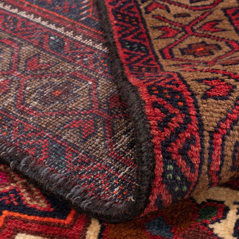 Runner Belutsch Rug - 182 x 103 cm - red