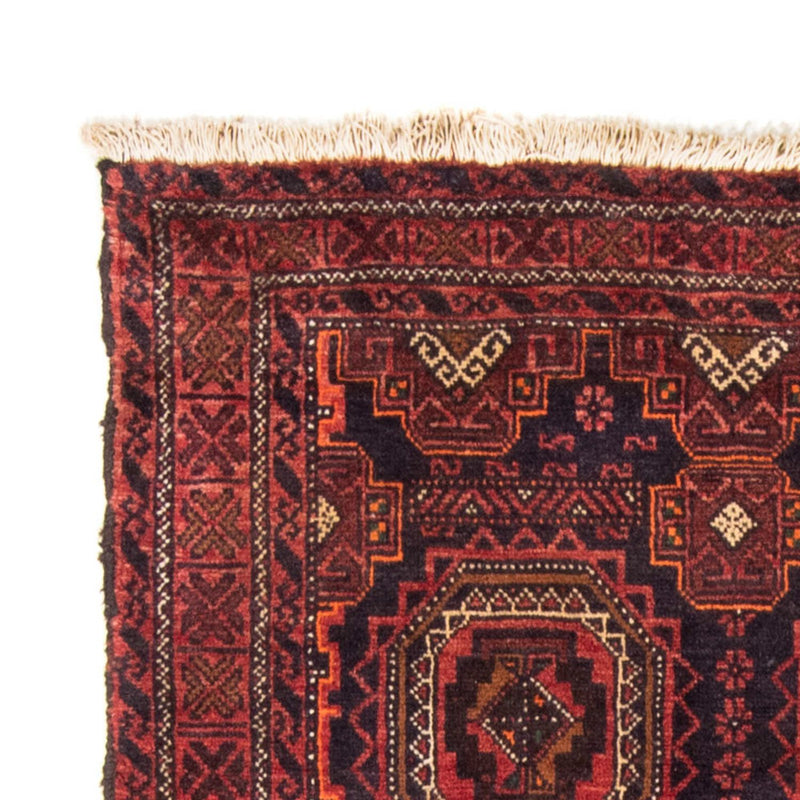 Runner Belutsch Rug - 200 x 106 cm - light red