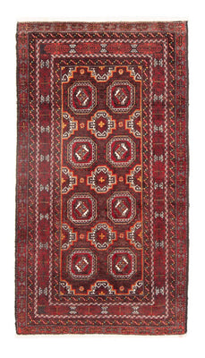 Runner Belutsch Rug - 186 x 99 cm - red