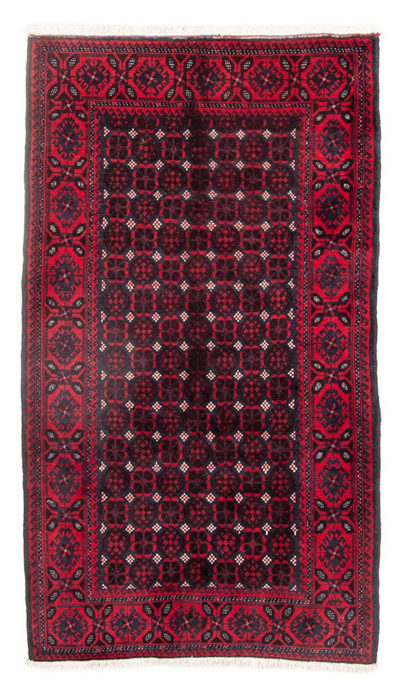 Runner Belutsch Rug - 185 x 107 cm - red