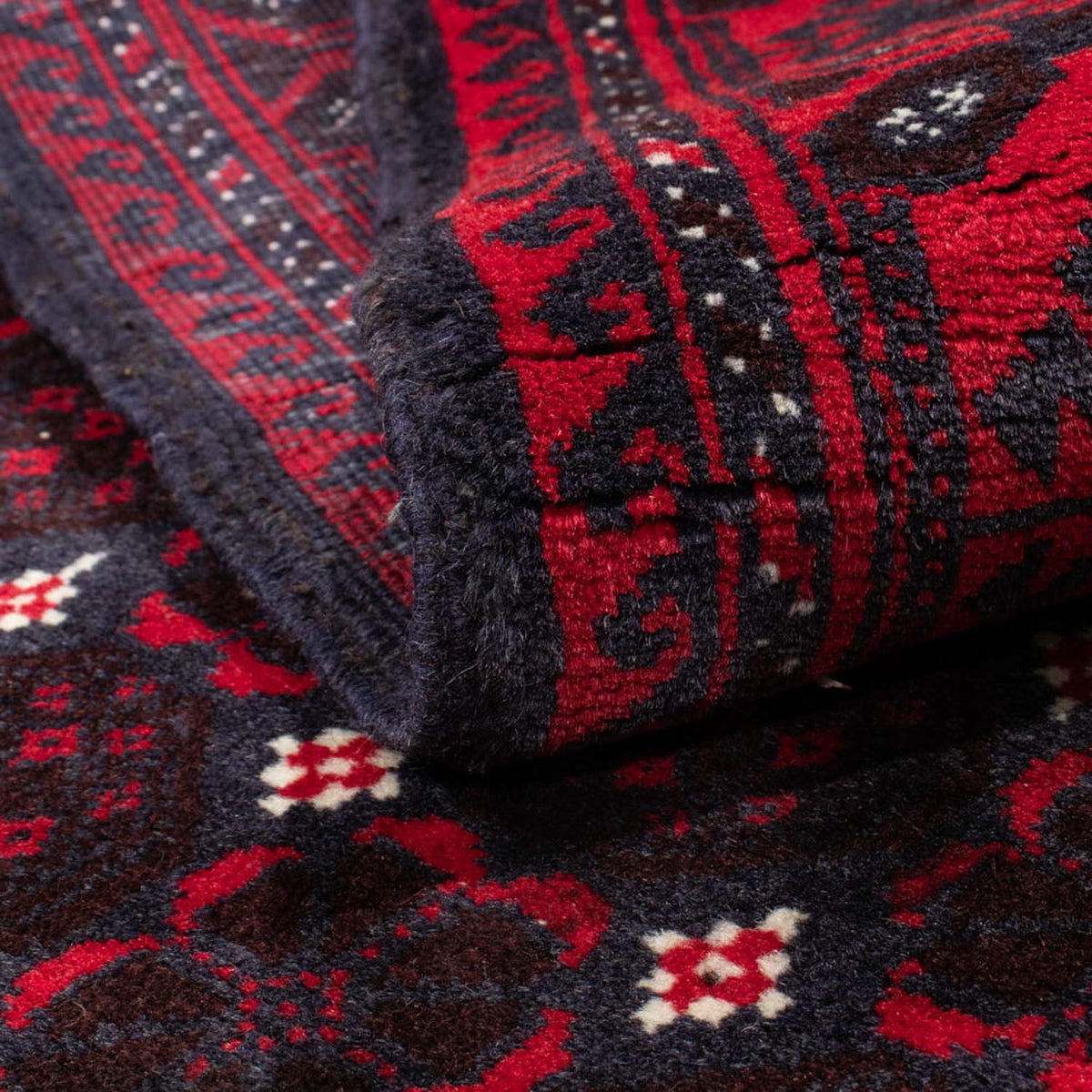 Runner Belutsch Rug - 185 x 107 cm - red