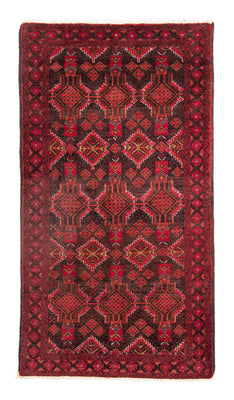 Runner Belutsch Rug - 191 x 102 cm - red