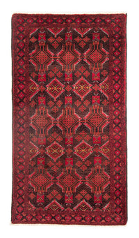 Runner Belutsch Rug - 191 x 102 cm - red