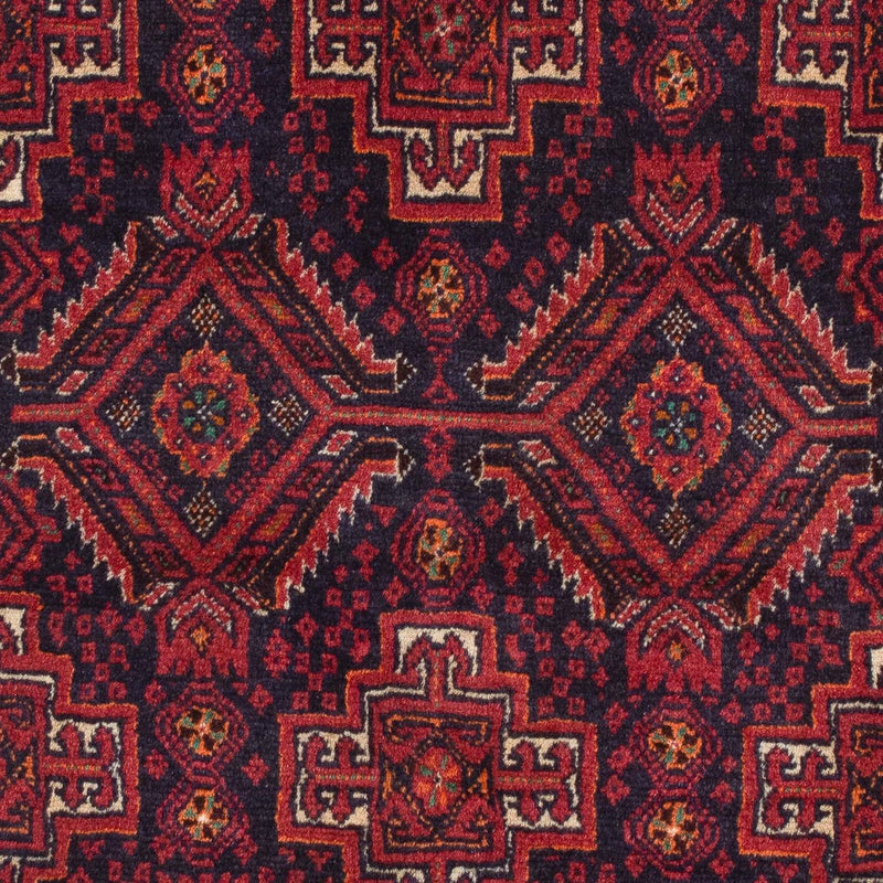 Belutsch Rug - 169 x 136 cm - dark red