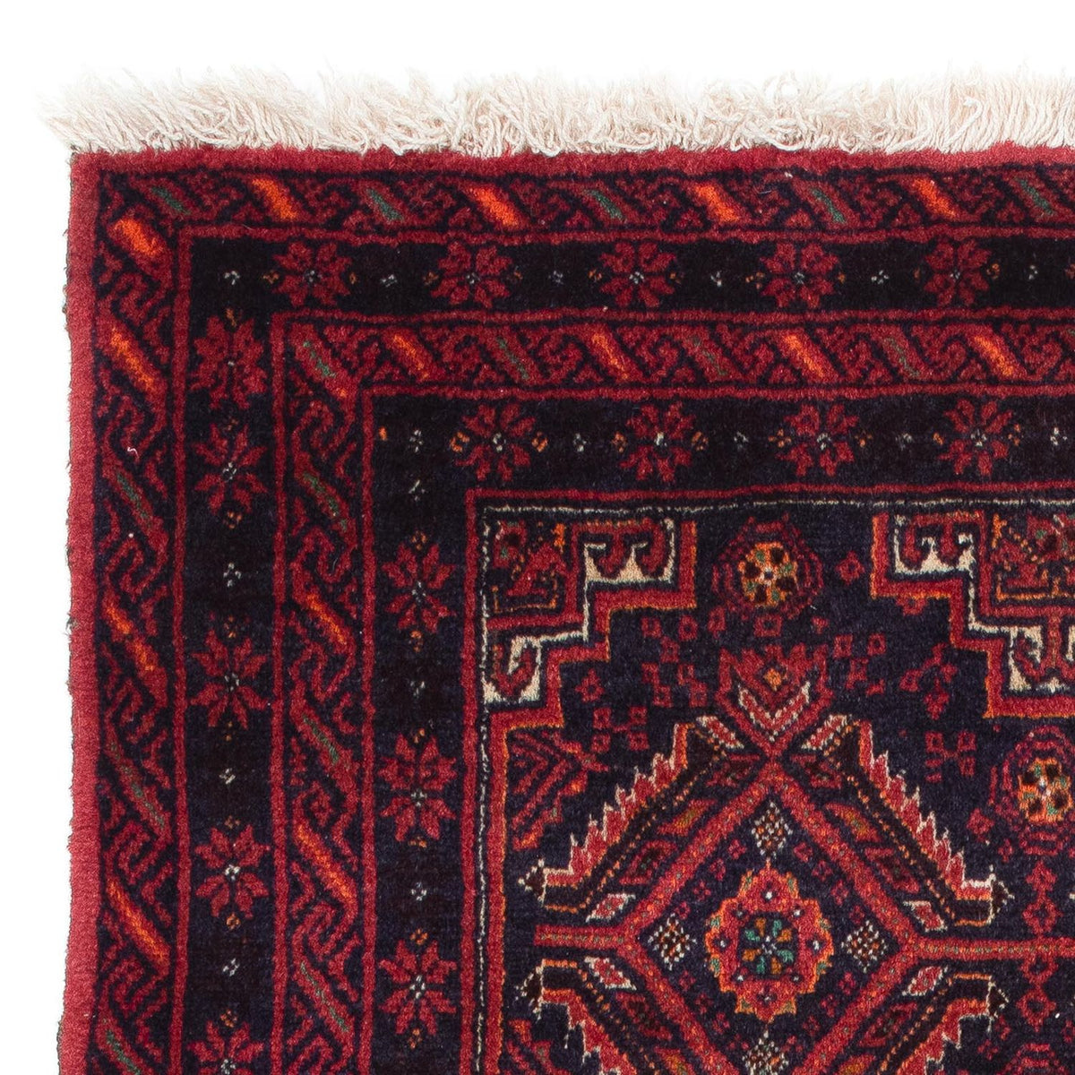 Belutsch Rug - 169 x 136 cm - dark red