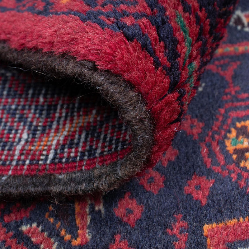 Belutsch Rug - 169 x 136 cm - dark red