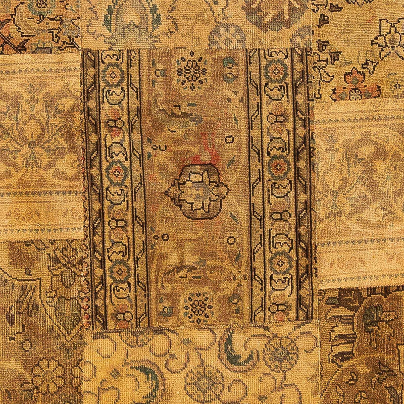 Patchwork Rug - 205 x 131 cm - multicolored