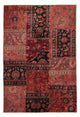 Patchwork Rug 207x135cm - Perserteppich Wollteppich