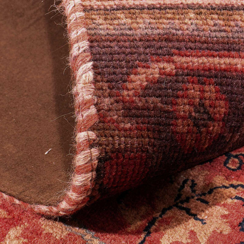 Patchwork Rug - 207 x 135 cm - multicolored