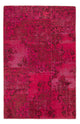 Patchwork Rug 202x127cm - Perserteppich Wollteppich