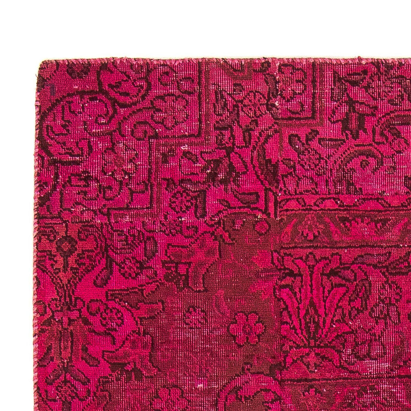 Patchwork Rug 202x127cm - Perserteppich Wollteppich