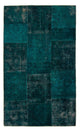 Patchwork Rug 205x131cm - Perserteppich Wollteppich