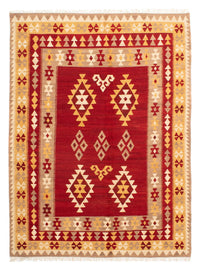 Kelim Rug - Oriental - 252 x 178 cm - dark red