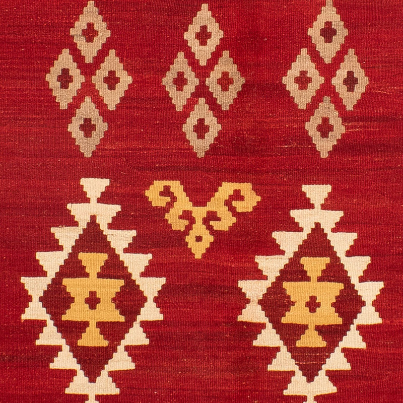 Kelim Rug - Oriental - 252 x 178 cm - dark red