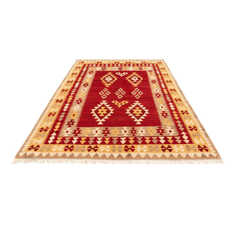 Kelim Rug - Oriental - 252 x 178 cm - dark red