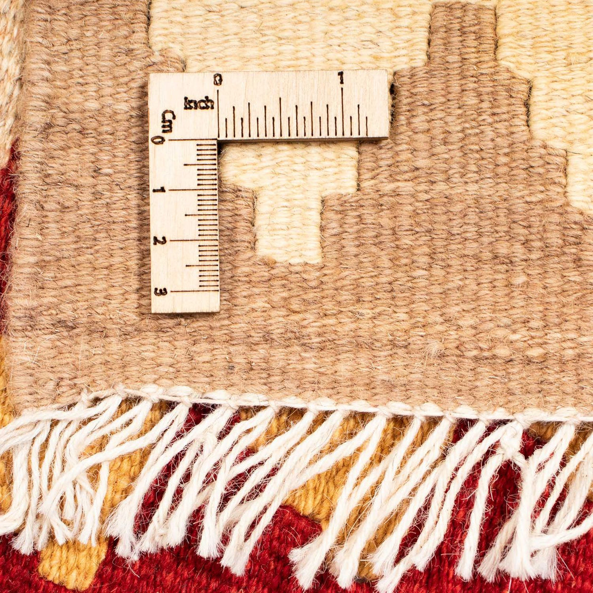 Kelim Rug - Oriental - 252 x 178 cm - dark red