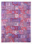 Patchwork Rug - 291 x 210 cm - multicolored