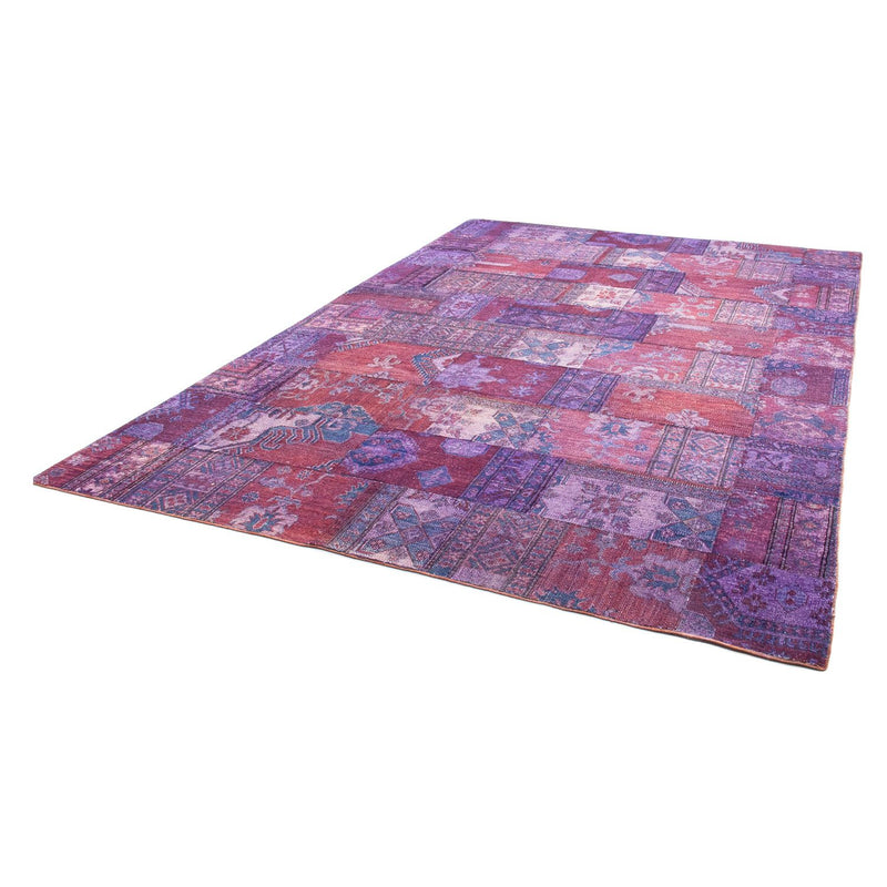 Patchwork Rug - 291 x 210 cm - multicolored