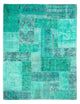 Patchwork Rug 231x297cm - Perserteppich Wollteppich
