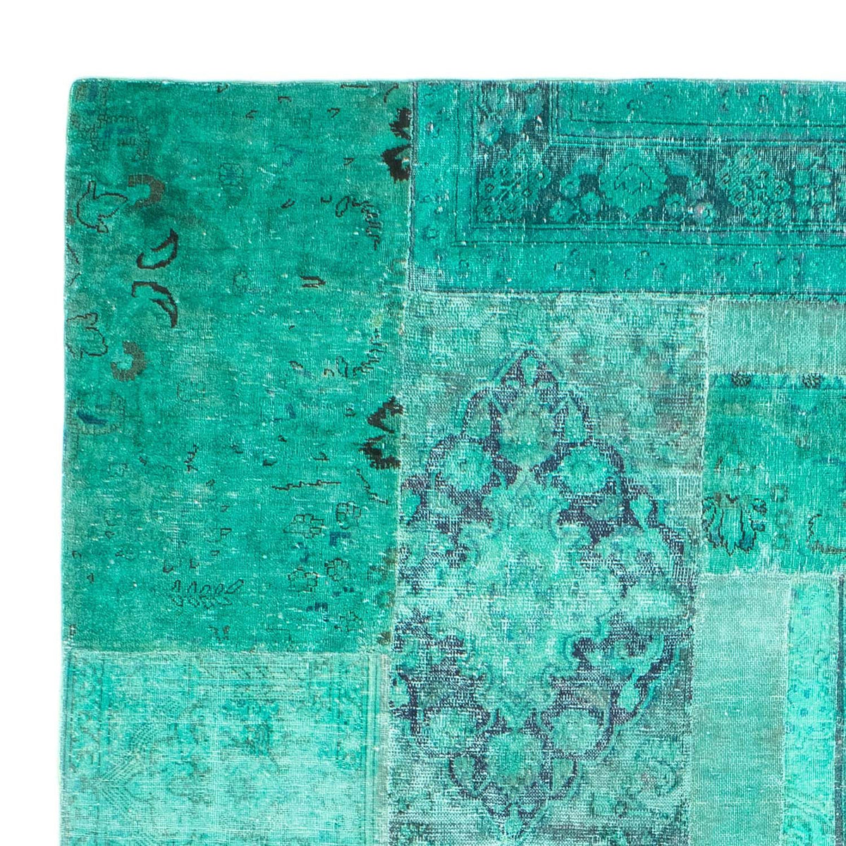 Patchwork Rug 231x297cm - Perserteppich Wollteppich