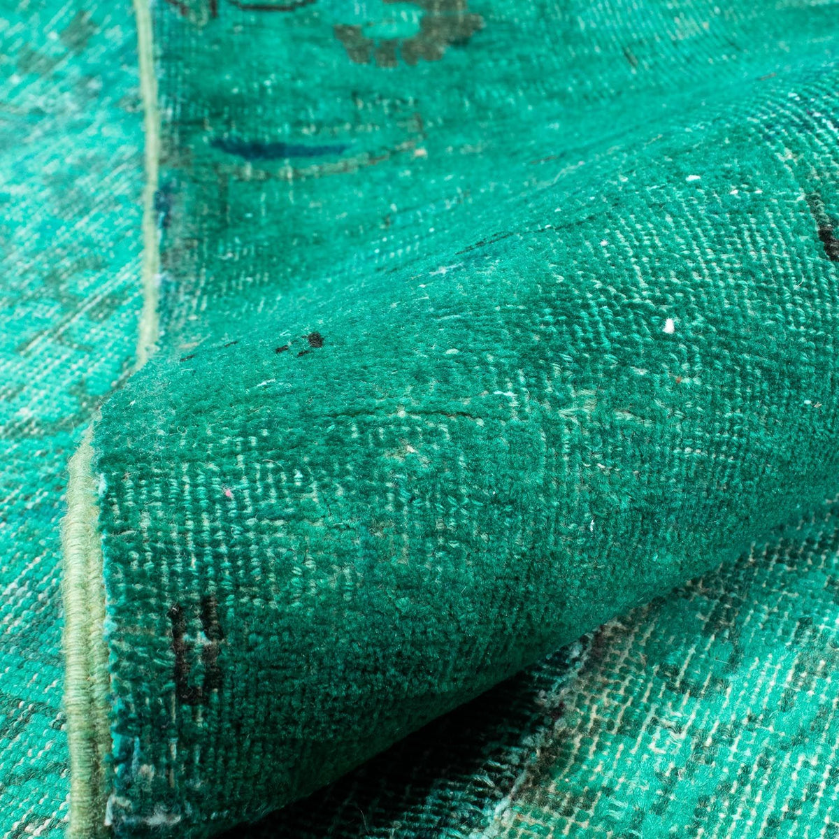 Patchwork Rug - 297 x 231 cm - turquoise