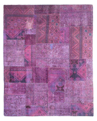 Patchwork Rug - 307 x 240 cm - multicolored