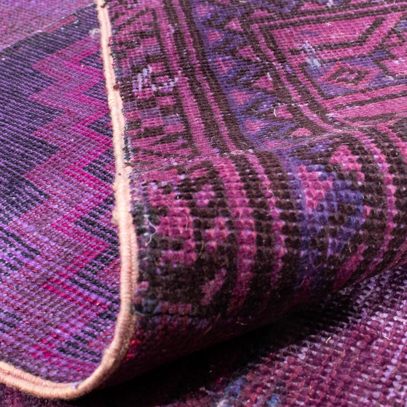 Patchwork Rug - 307 x 240 cm - multicolored