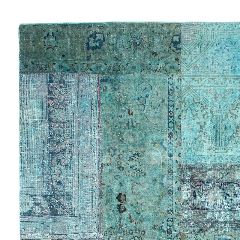 Patchwork Rug - 299 x 238 cm - multicolored