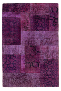 Patchwork Rug - 271 x 180 cm - multicolored