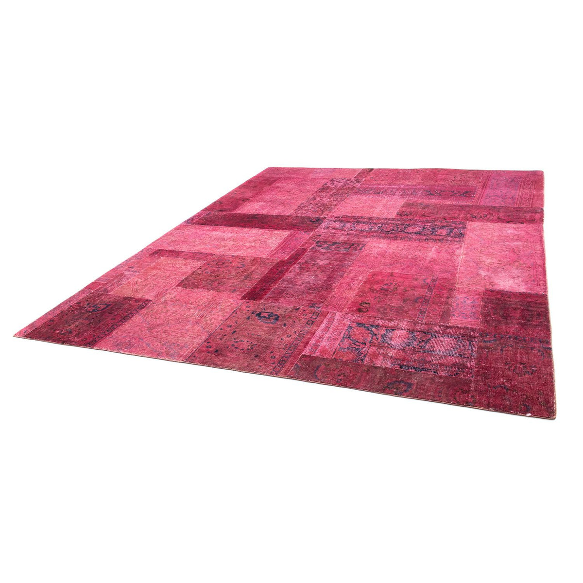 Patchwork Rug - 291 x 232 cm - multicolored