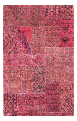 Patchwork Rug - 239 x 152 cm - multicolored