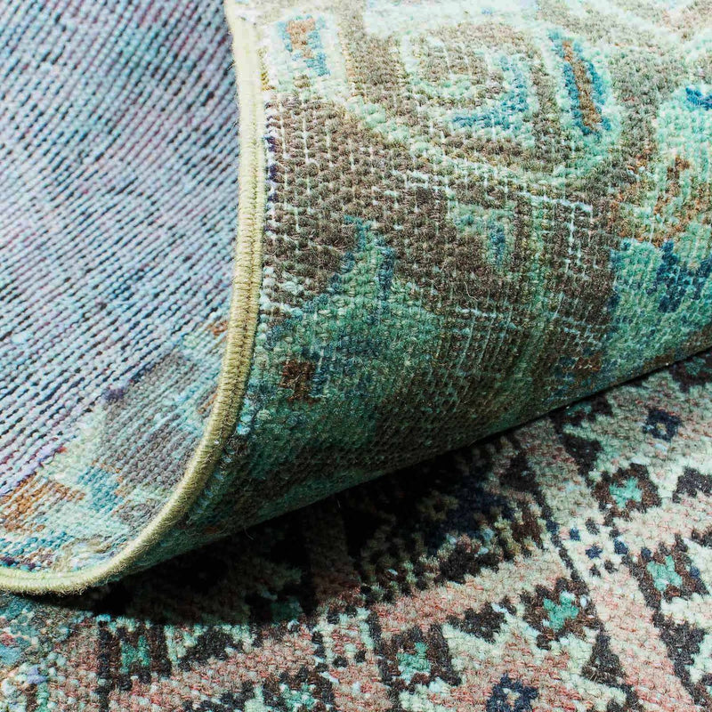 Patchwork Rug - 234 x 150 cm - multicolored