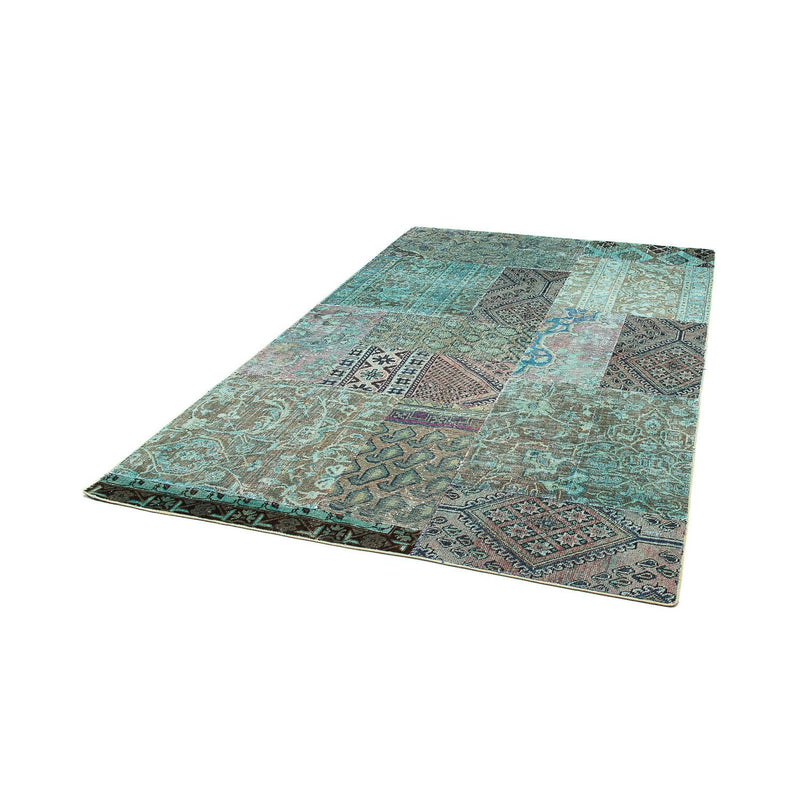 Patchwork Rug - 234 x 150 cm - multicolored