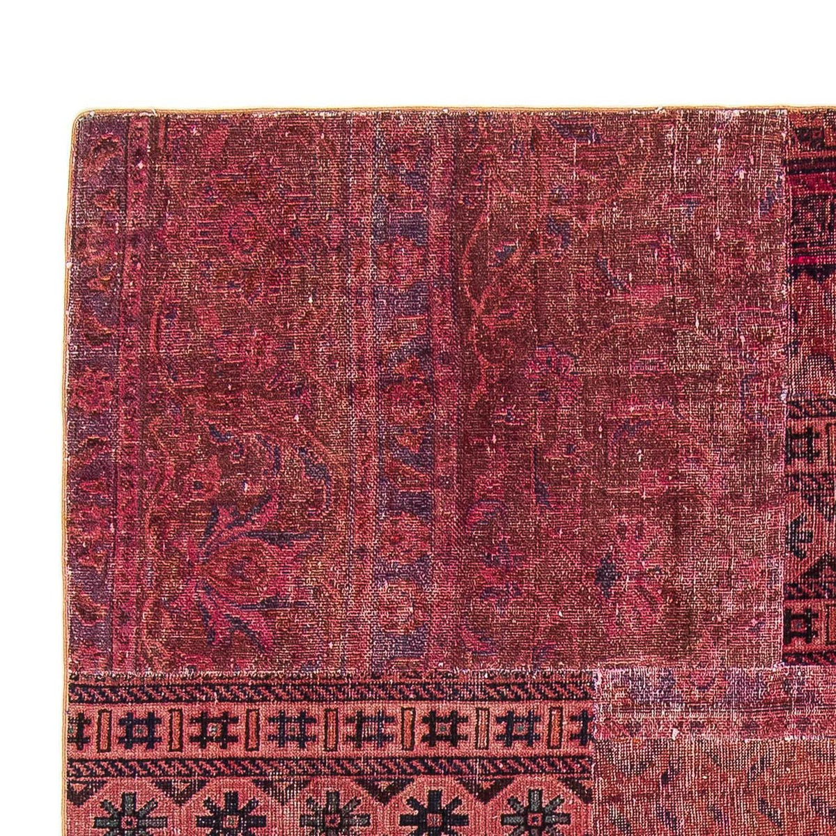 Patchwork Rug 151x241cm - Wool Rug