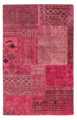 Patchwork Rug - 237 x 151 cm - multicolored