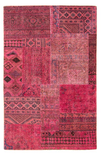 Patchwork Rug - 237 x 151 cm - multicolored