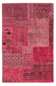 Patchwork Rug 237x151cm - Perserteppich Wollteppich