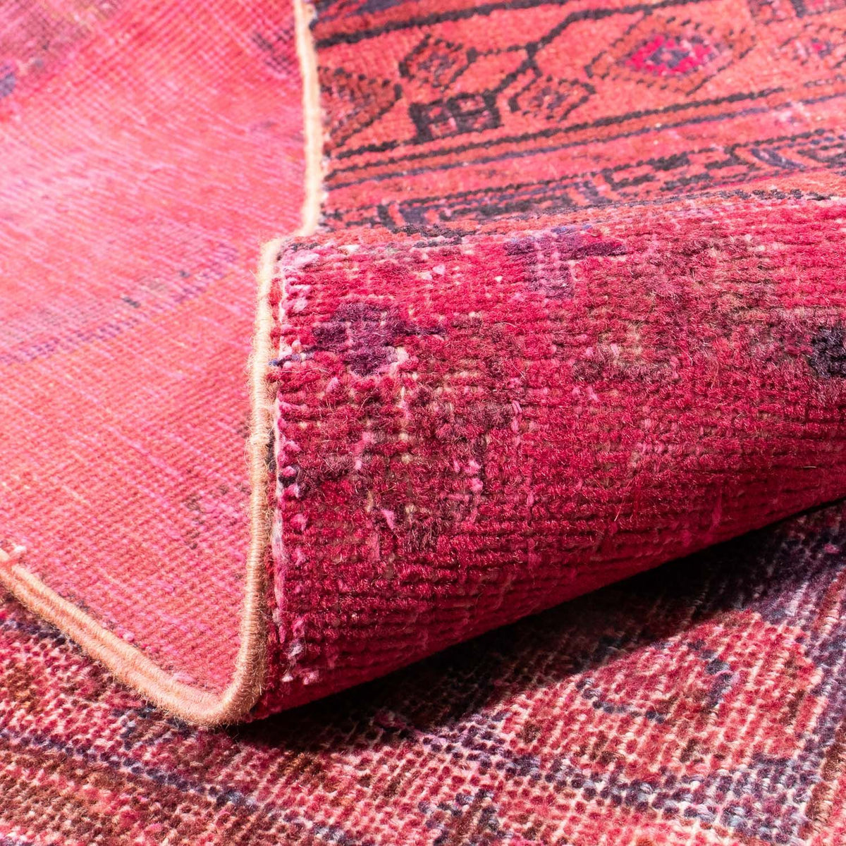 Patchwork Rug - 237 x 151 cm - multicolored