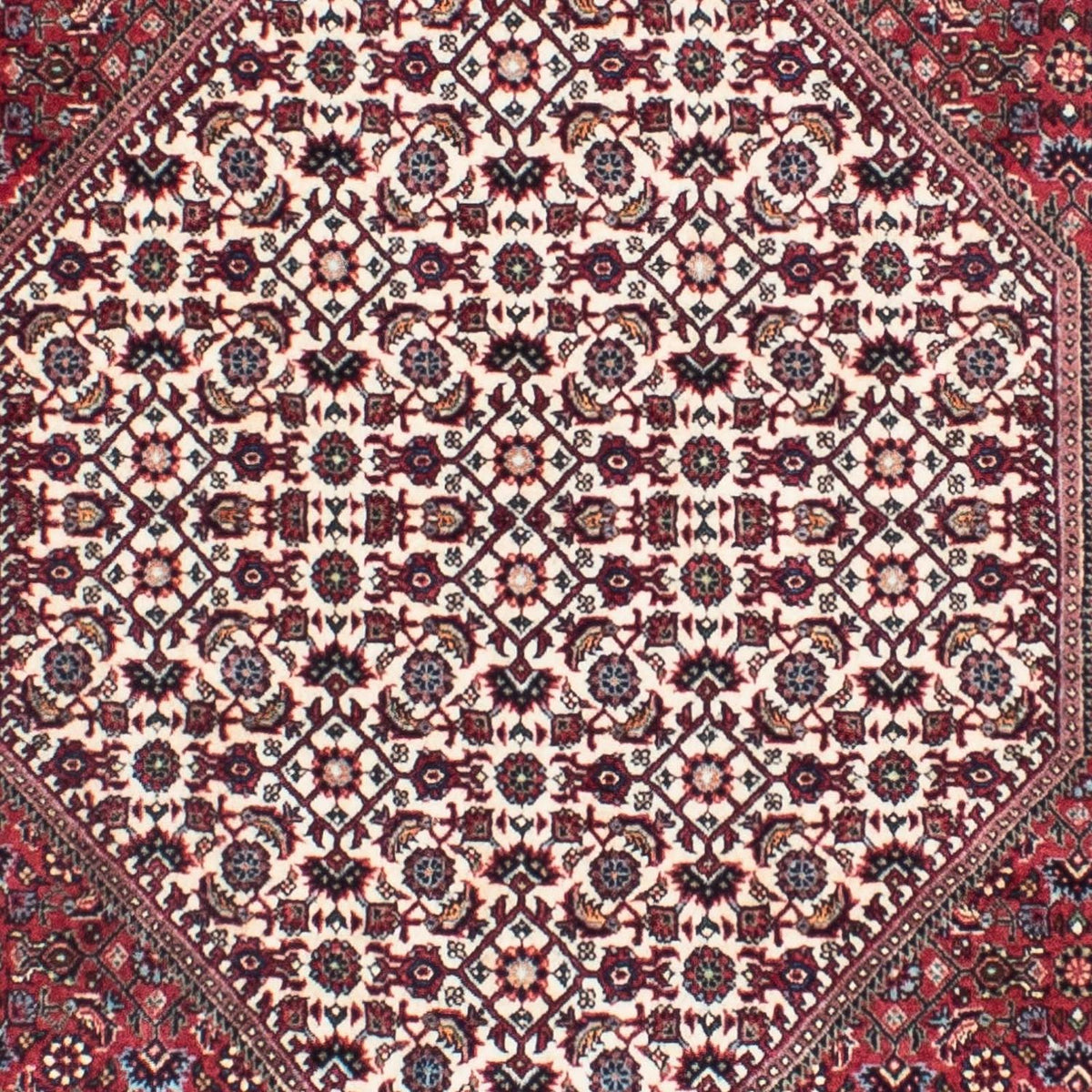 Runner Perser Rug - Bidjar - 306 x 91 cm - beige