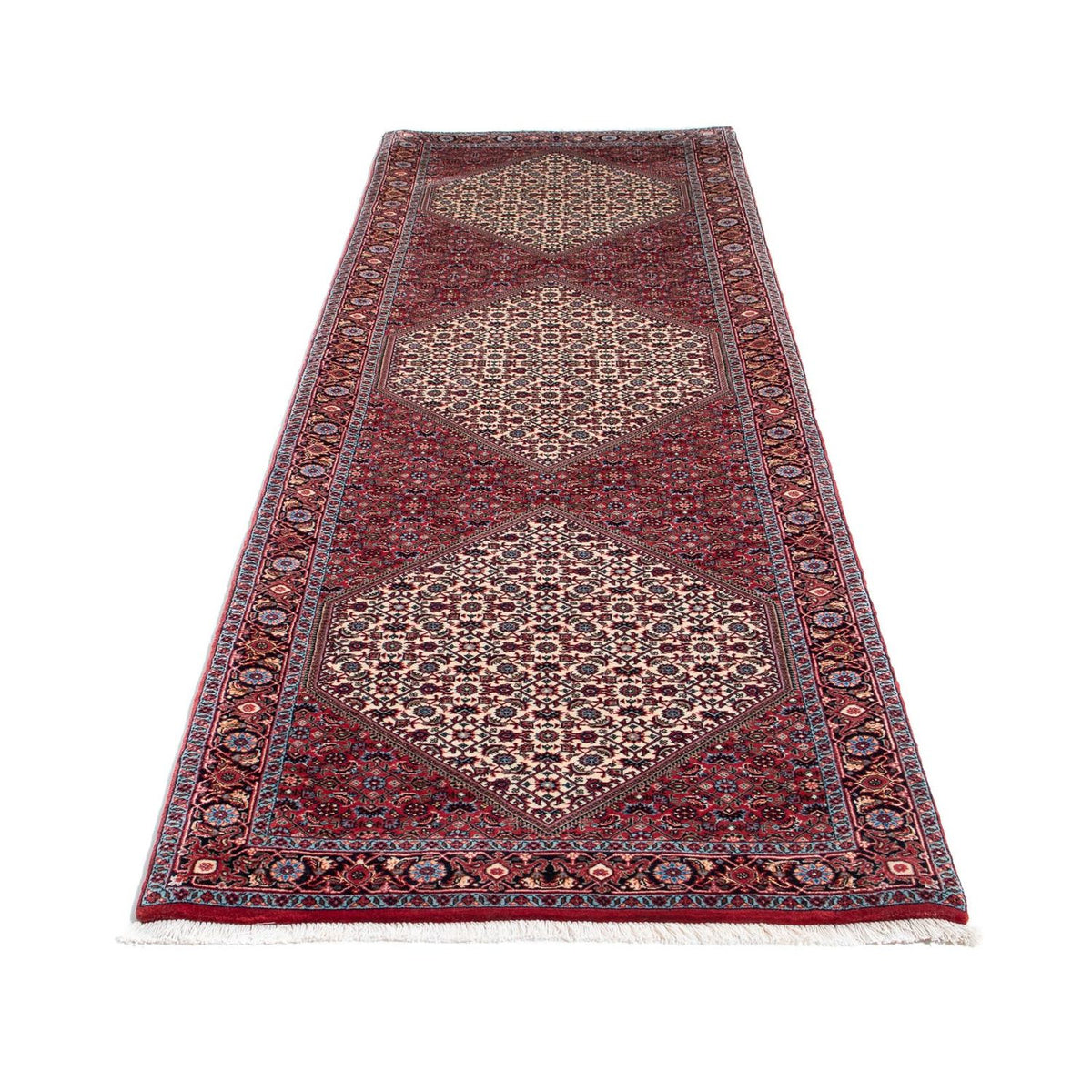 Runner Perser Rug - Bidjar - 306 x 91 cm - beige