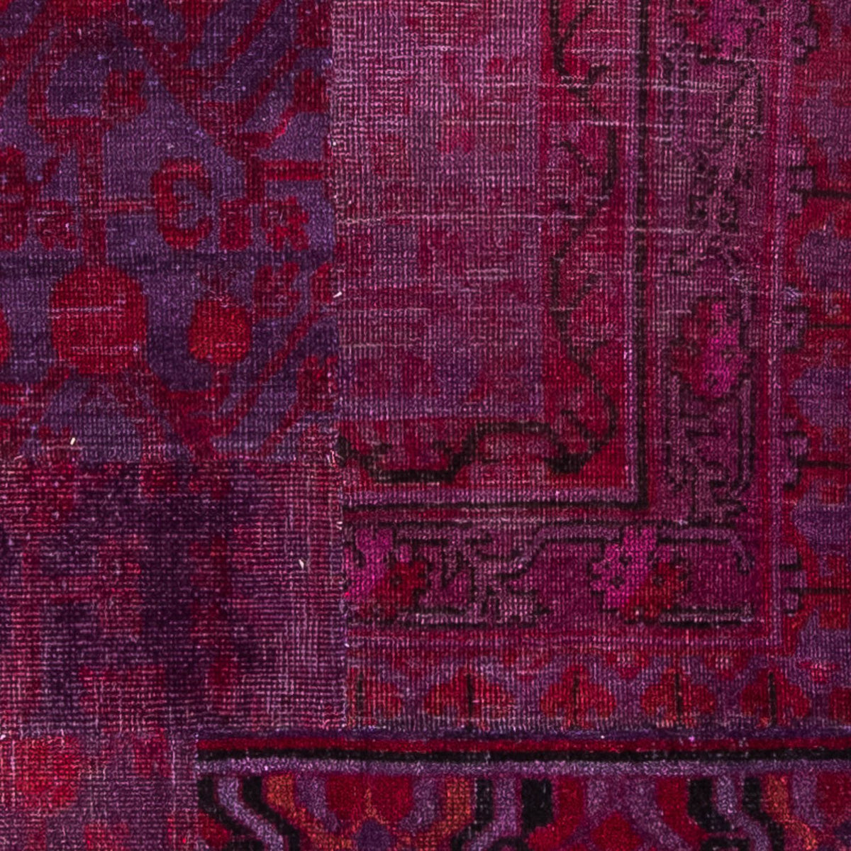 Runner Ziegler Rug - Kazak - 355 x 76 cm - purple