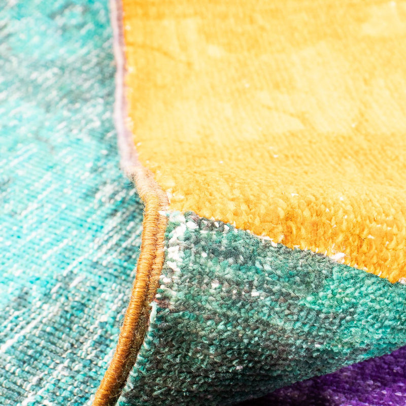 Patchwork Rug - 232 x 164 cm - multicolored